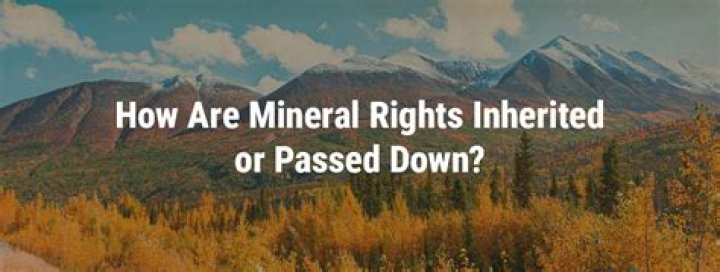Are mineral rights worth anything