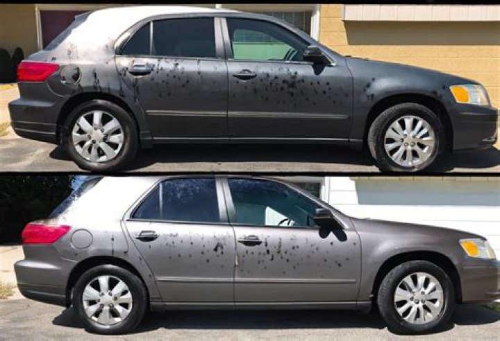 Can goof off damage car paint