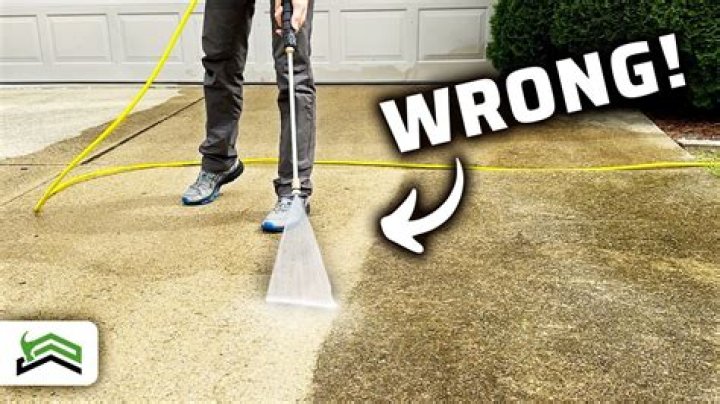 Can you use degreaser on driveway