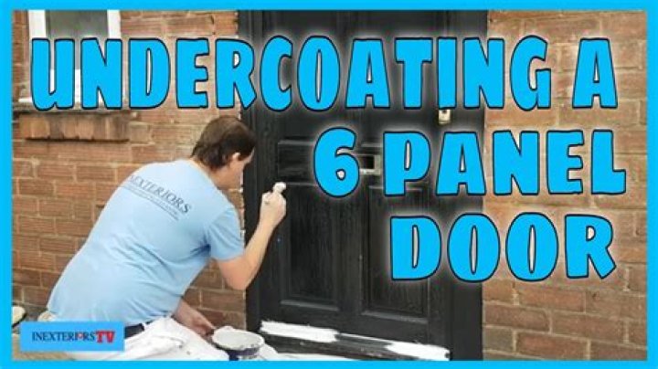 Do I need to undercoat pre primed doors