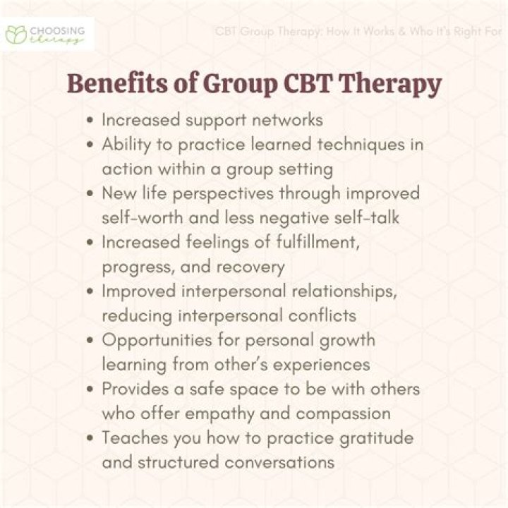 Is CBT effective in group therapy