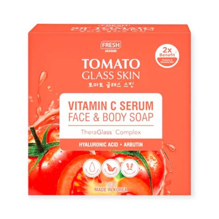 Is tomato soap good for your face