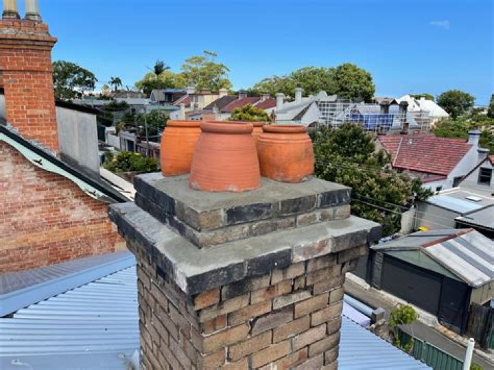 What are old chimney pots made of