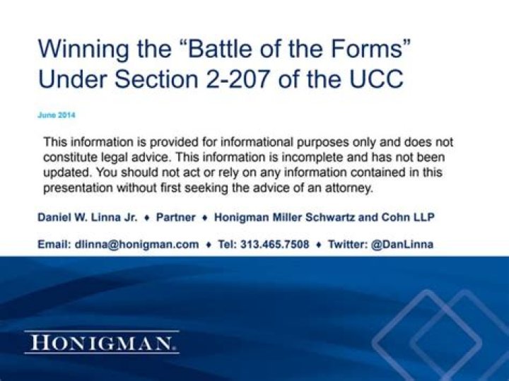 What does the UCC Section 2 cover