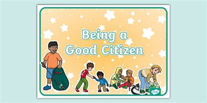 What makes a child a good citizen