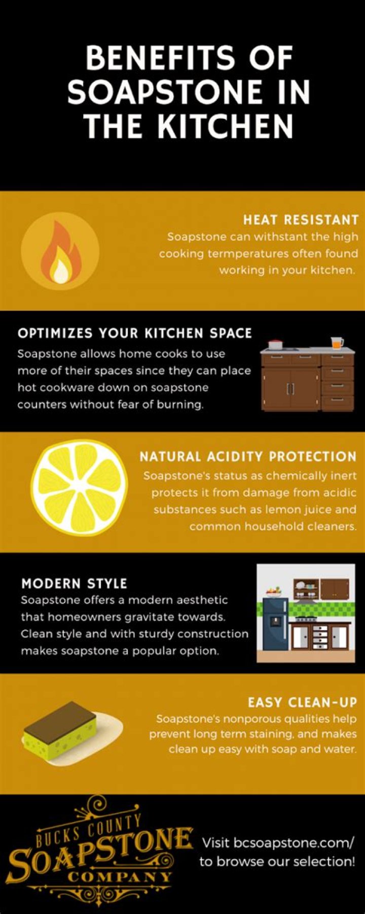 Why is soapstone good for cooking